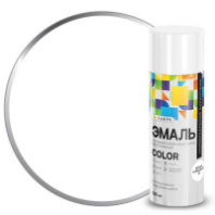 8300168 Эмаль аэрозольная Лакра Color универсальная  Белый глянцевый 40