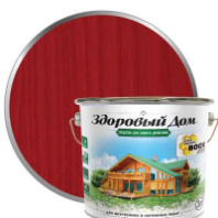 9592404 Деревозащитное средство Здоровый Дом 2в1 Рябина 2,7л (0007034)