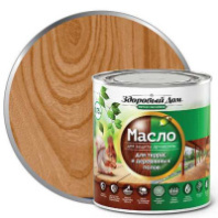 0007086 Масло для террас и деревянных полов Здоровый Дом тик 0,75л Л-С