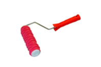 0309257 Валик структурный с ручкой, рисунок "Стразы"  24 Китай