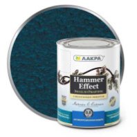 0008133 Эмаль с молотковым эффектом Лакра Синий 0,8кг Л-С