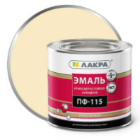 0007733 Эмаль ПФ-115 Лакра Кремовый 2кг Л-С