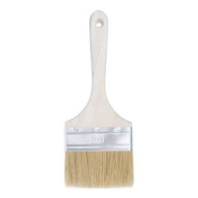 0101805 Кисть плоская утолщенная 100 мм, светлая натур. щет  Китай