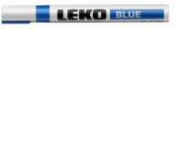Маркер LEKO с нитроэмалью 4мм, цвет: синий (упак. 12шт)