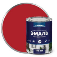 0006642 Эмаль ПФ-115 PROREMONTT Красный 0,9кг Л-С