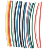 29-0104 Термоусаживаемые трубки SMALL TUBE 2:1 (Набор 20 шт.) REXANT