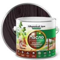 0007073 Масло для террас и деревянных полов Здоровый Дом венге 1,8л Л-С