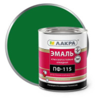 0007712 Эмаль ПФ-115 Лакра Зелёный 2,8кг Л-С