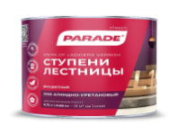 0006071 Лак алкидно-уретановый PARADE L15 Ступени & Лестницы Глянцев. 0,75л Россия