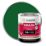 0007766 Эмаль ПФ-115 Лакра Темно-зелен. 2,8кг Л-С
