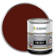 8300484 Грунт ГФ-021 быстросохнущая Лакра, Красно-кор. 0,8 кг Л-С