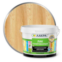 0007562 Лак в/д тонированный Лакра Бесцветный 10кг Л-С