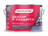 0006305 Эмаль PARADE А1 Декор & Защита база А мат. 2,5л Россия