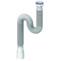 D155  ГИБКОЕ СОЕДИНЕНИЕ1500мм Ø40х  Ø40/50  С ГАЙКОЙ 1 1/2