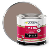 0007724 Эмаль ПФ-115 Лакра Кофе с мол. 2кг Л-С
