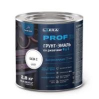 8311388 Грунт-эмаль по ржавчине 4 в 1 быстросохнущая Лакра PROF IT База С 2,8 кг