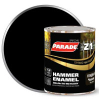 0006502 Эмаль по металлу Parade Z1 гладкая  RAL 9005 Черный 0,75л Л-С