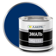 0008092 Эмаль НЦ-132 Лакра Синий 1,7кг Россия (8307560)