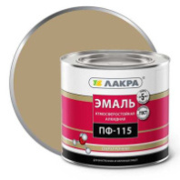 0007675 Эмаль ПФ-115 Лакра Бежевый 2кг Л-С
