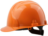Каска строительная оранжевая (12201)