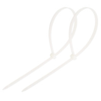 07-0450-5 Хомут-стяжка кабельная нейлоновая REXANT 450 x4,8 мм, белая, упаковка 100 шт.