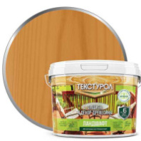 0014057 Текстурол Ландшафт деревозащитное средство на вод. основе Осенний лес 9л Л-С