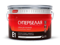 0005880 Краска для потолков PARADE E1 Супербелая база А 9л Россия