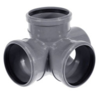 Крестовина ВК 110х110х110/87.5° (2-х пл.)  (Lammin) 8/1