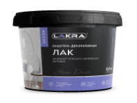 9592920 Защитно-декоративный лак ЛАКРА ДЕКОР Бесцветный 0,9кг