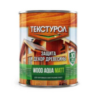 0013912 Текстурол WOOD AQUA MATT деревозащитное средство на вод. основе Бесцветный 0,8л Л-С