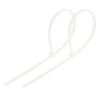 07-0502 Хомут-стяжка кабельная нейлоновая REXANT 500 x7,6 мм, белая, упаковка 100 шт.