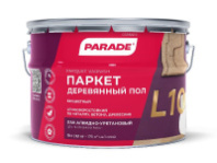 0006101 Лак паркетный алкидно-уретановый PARADE L10 Паркет & Деревянный пол Матовый 10л Россия