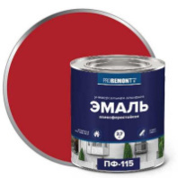0006644 Эмаль ПФ-115 PROREMONTT Красный 2,7кг Л-С