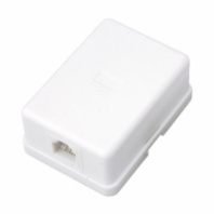  АКЦИЯ 03-0001 Rexant Рoзетка телефонная внешняя, 1 порт RJ-14(6P-4C), категория 3, (50 шт/уп)