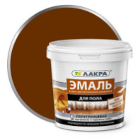 0008099 Эмаль акрил. д/пола Лакра Желто-кор. 0,9кг Л-С