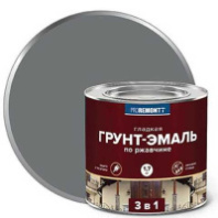 8300087 Грунт-эмаль 3 в 1 PROREMONTT серая 1,7 кг