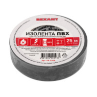 KR-09-2208 Изолента ПВХ 0,13х19 мм, 25 м, серая KRANZ, серая, упаковка 5 роликов