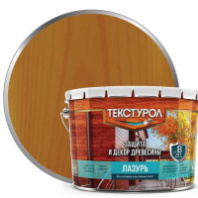0014025 Текстурол лазурь деревозащитное средство Тик 10л Л-С