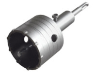 Коронка буровая в сборе, по кирпичу и бетону, диаметр 70 мм, InWork (33429)