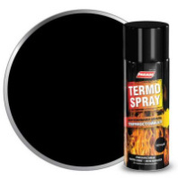 0006374 Эмаль аэрозольная PARADE TERMO SPRAY  Черный