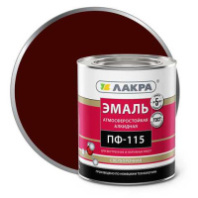 0007785 Эмаль ПФ-115 Лакра Шоколадно-коричневый 2,8кг Л-С