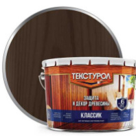 0013983 Текстурол классик деревозащитное средство Орех 10л Л-С