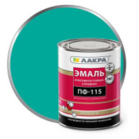0007690 Эмаль ПФ-115 Лакра Бирюза 1кг Л-С
