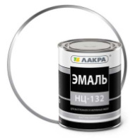 0008070 Эмаль НЦ-132 Лакра Белый 0,7кг Россия