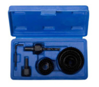 2602003 Набор кольцевых пил по дереву, 19-64, 8 насадок