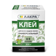 0007868 Клей Лакра для всех видов обоев универсальный 300г