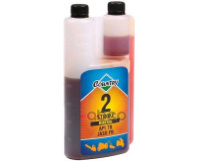 SТ-508 Масло двухтактное минеральное 1л -с дозатором (красного цвета-масло)