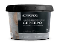 9592922 Защитно-декоративный лак ЛАКРА ДЕКОР Серебро 1кг