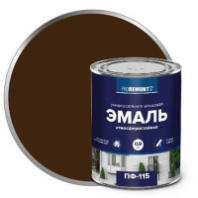 0006637 Эмаль ПФ-115 PROREMONTT Коричневый 0,9кг Л-С