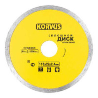 2208300 Диск алмазный сплошной 115х2,4х22мм